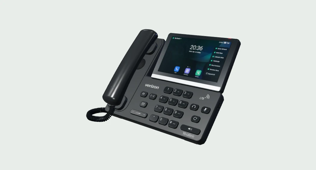 Rendered Yealink T77LTE One Talk desk phone