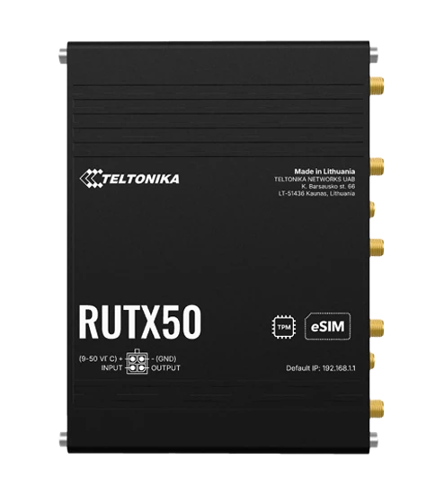 Official Teltonika RUTX50 industrial router image