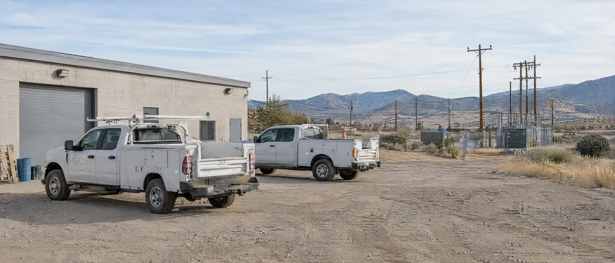 Utility maintenance yard