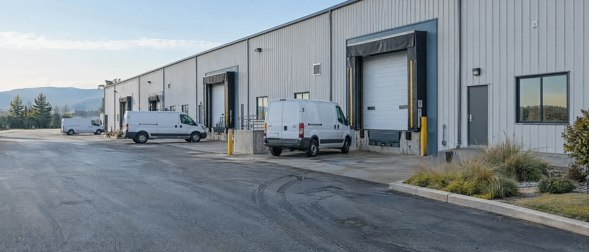 Logistics loading apron